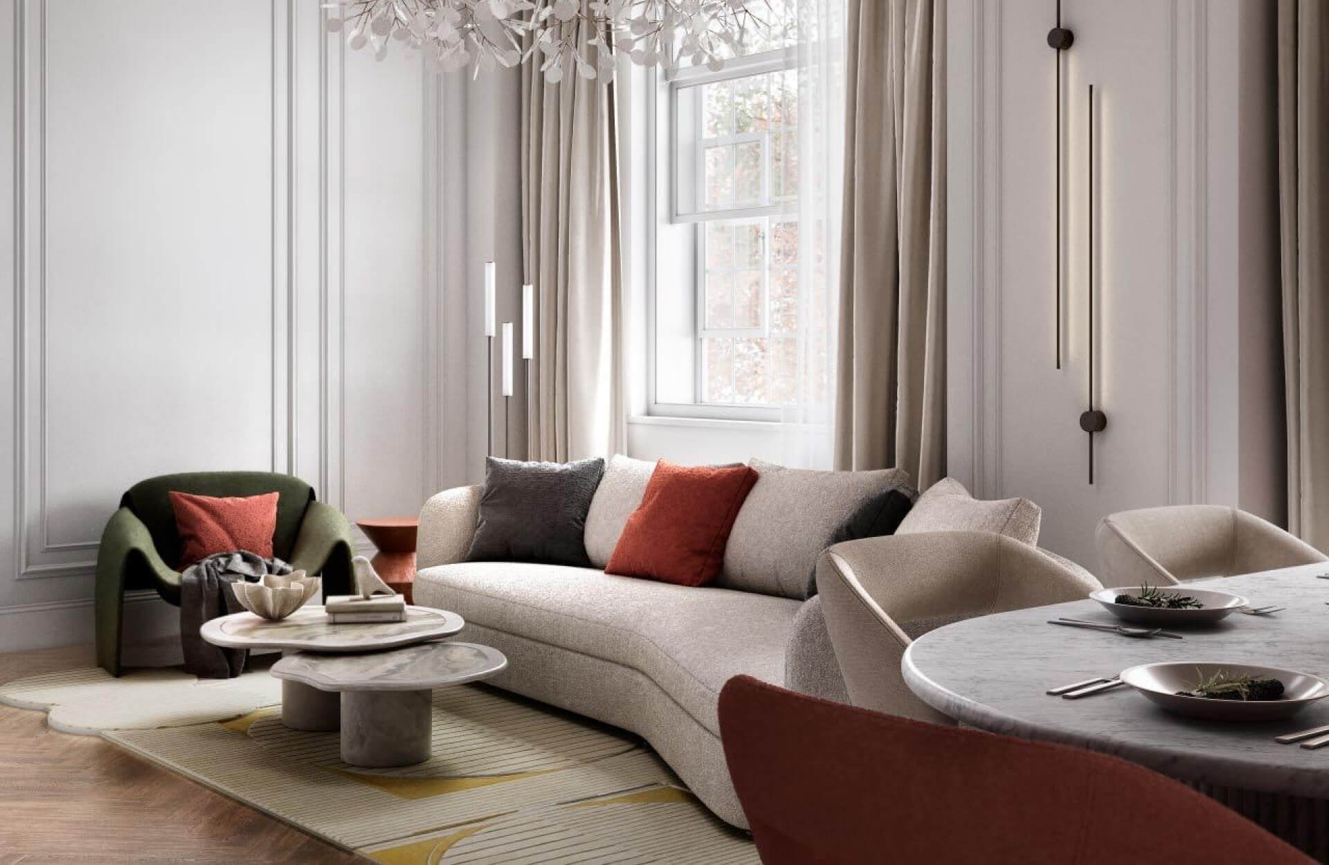 VD London - Urban Living Room Design