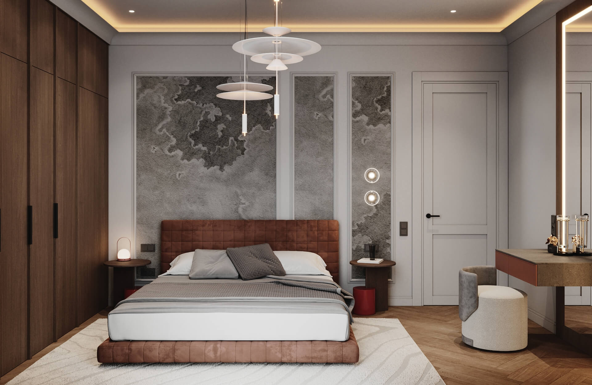 Luxury Bedroom Interior by our agency