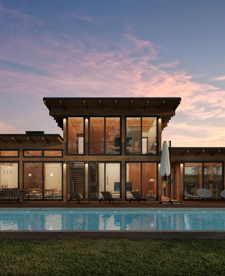 Lesniki Pool House - VDLondon Interior Design and Architecture Studio ...